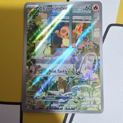 Pokemon Charmander 044 SV Scarlet & Violet Promo Holo Heat Tackle Card - Image 1
