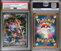 Pokemon Hoopa Card PSA 10 155/Xy-p Holo Japanese Archdjinni of the Rings Promo J - Image 3