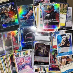 ONE PIECE TCG CGC Graded 10 Gem Mint Pristine C R SR Cards Foils Trading Cards - Image 4