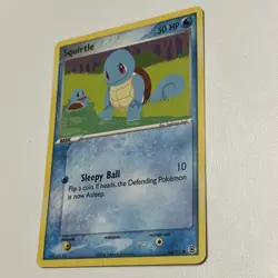 Pokemon Card Squirtle 82/112 EX Fire red & Leaf Green 2004 NM - Image 2