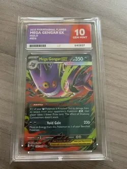 Mega Gengar EX 056/094 - Pokemon Card TCG - Phantasmal Flames ACE 10 - Image 1