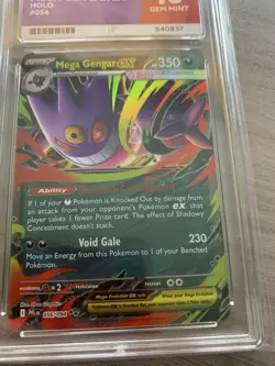 Mega Gengar EX 056/094 - Pokemon Card TCG - Phantasmal Flames ACE 10 - Image 2