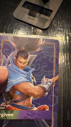 Riftbound Yasuo, Unforgiven METAL Card Las Vegas Prize Wall Promo - Image 2