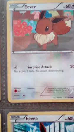 Pokemon TCG Eevee Lot 2019-2021 Sun & Moon, Sword & Shield 12 Regular Cards - Image 4