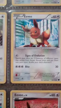 Pokemon TCG Eevee Lot 2019-2021 Sun & Moon, Sword & Shield 12 Regular Cards - Image 5