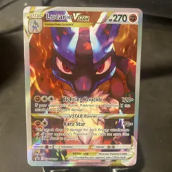 Lucario VSTAR SWSH291 SWSH: Sword & Shield Promo Cards Holo - Image 1