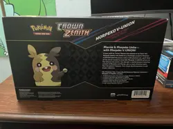 Pokemon TCG: Crown Zenith Premium Playmat Collection Box Morpeko V-Union Sealed - Image 2