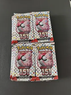 151 Booster Pack Lot of 24 Scarlet & Violet Pokemon TCG Bundle 24 **SEALED/NEW** - Image 1