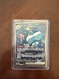 2025 Pokemon White Flare Jellicent EX #168/086 Special Illustration Rare - Image 1