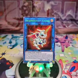 Salamangreat Almiraj BLHR-EN054 1st Edition Secret Rare NM Yugioh - Image 1
