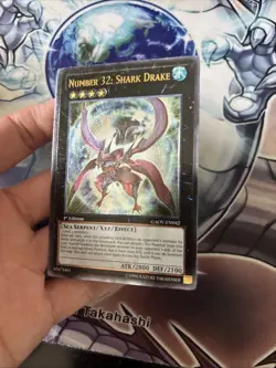 (YCL) Number 32: Shark Drake GAOV-EN042 Ultimate Rare Yugioh 1st LP - Image 2