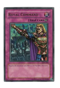 Yugioh- 1X Royal Command - Ultra Rare - Unlimited - LON-080 - Light Play - Image 1