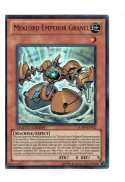 Yugioh- 1X Meklord Emperor Granel - Ultra Rare - Limited - JUMP-EN052 - LP - Image 1