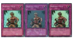 Yugioh- 3X Riryoku Field - Super Rare - Unlimited - LON-081 - Near Mint - Image 1