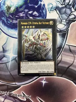 (YCL) Yugioh Number C39: Utopia Ray Victory JOTL-EN048 Ultimate Rare 1st Ed MP - Image 1