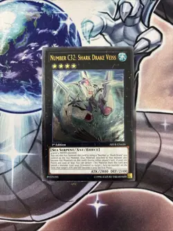 (YCL) YuGiOh TCG Number C32: Shark Drake Veiss ABYR-EN039 Ultimate 1st Ed VLP - Image 1