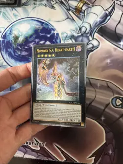 (YCL) Yugioh! Number 53: Heart-eartH CBLZ-EN046 Ultimate Rare 1st Edition VLP - Image 2