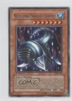 Metallizing Parasite - Lunatite (R) 1st Ed. YuGiOh Dark Crisis #DCR-074 READ - Image 1