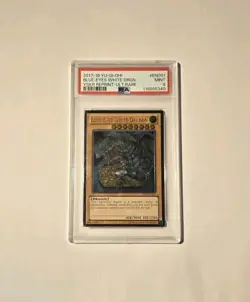 Yugioh Blue-Eyes White Dragon YSKR-EN001 Ultimate Rare PSA 9 - Image 1