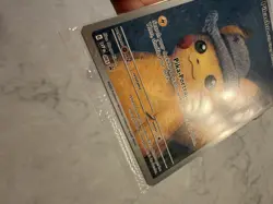 2023 Pokemon Van Gogh Pikachu Grey Felt Hat Promo SVP EN 085 Sealed - Image 5