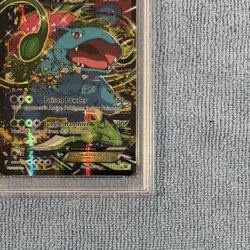 Venusaur EX XY123 Pokemon TCG XY Black Star Promo Full Art Foil PSA 7 - Image 4