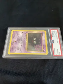 1999 Pokemon Game #50 Gastly PSA 8 1st Edition - Image 3