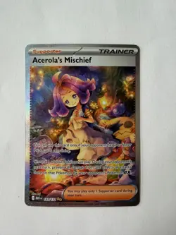 Acerola's Mischief 183/132 - Pokemon ME01: Mega Evolution - NM - Image 1