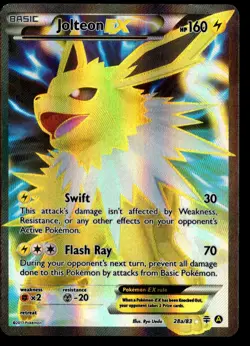 Jolteon EX 28a Alternate Art Promo Pokemon TCG - Image 1