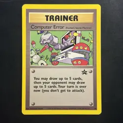 Pokemon Vintage Computer Error (Rocket's Secret Machine) 16/53 Wotc Promo 2000 - Image 1