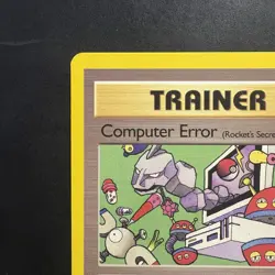 Pokemon Vintage Computer Error (Rocket's Secret Machine) 16/53 Wotc Promo 2000 - Image 2
