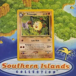 Vintage Pokemon Southern Islands Primeape 18/18 English Rare Promo - Image 1
