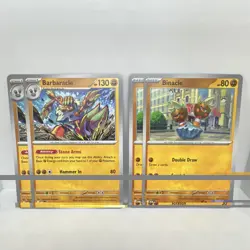 Binacle 042/088 & Barbaracle 043/088 Play Set (x2) Pokemon TCG: Perfect Order NM - Image 1