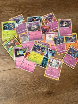 pokemon no dupes Trick or Trade Halloween '22, '23 '24 13 Card Set mixed rarity - Image 2