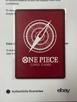 One Piece English EB02-010 Monkey D Luffy Alternate Art Leader NM - Image 2