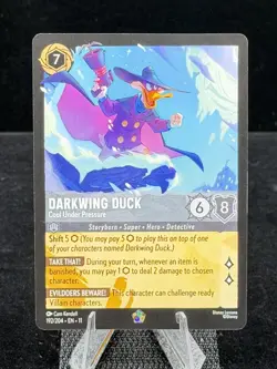 Disney Lorcana-Winterspell-Darkwing Duck-Cool Under Pressure-#192-Regular-M/NM - Image 1