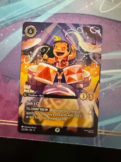 Disney Lorcana - Lilo - Rock Star - Winterspell - Enchanted -223/204 - Image 1