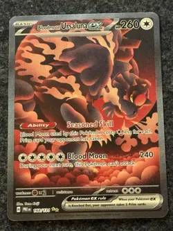 Bloodmoon Ursaluna Ex - 168/131 - Prismatic Evolutions - NM/M - Pokemon Card - Image 1