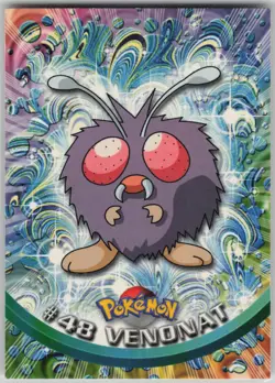 MP Venonat #48 Topps Trading Cards Series 1 Pokemon 1999 - Image 1