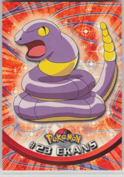 LP Ekans #23 Topps Trading Cards Series 1 Pokemon 1999 - Image 1