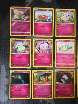 21 x Fairy Type Pokemon Card Lot - Image 2