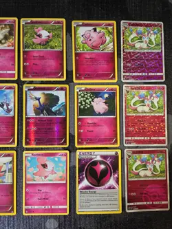 21 x Fairy Type Pokemon Card Lot - Image 4