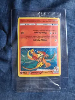 Pokemon TCG Special Delivery Charizard SWSH075 Holo Card Sealed - Image 1