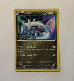 Latios 10/20 BW Dragon Vault Holo Rare Exclusive Promo Stamped Pokemon Card HP - Image 1