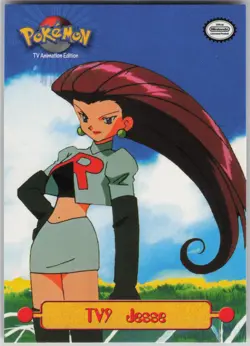 LP TV9 Jesse #85 Topps Trading Cards Series 1 Pokemon 1999 - Image 1