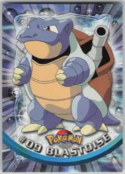 MP Blastoise #9 Topps Trading Cards Series 1 Pokemon 1999 - Image 1