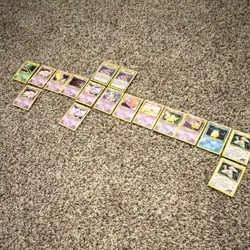 Pokemon TCG Gym Challenge Wizards Sabrina Mr. Mime Slowpoke Gastly Lot 17 Cards - Image 1