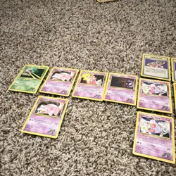 Pokemon TCG Gym Challenge Wizards Sabrina Mr. Mime Slowpoke Gastly Lot 17 Cards - Image 5