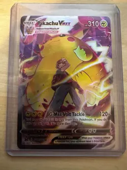 Pikachu VMAX - TG17/TG30 - Full Art Rare Holo Lost Origin - Pokemon Card - NM - Image 1