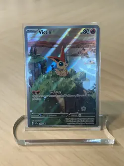 Pokemon Victini 208 SVP Scarlet & Violet Promo Holo Basic Card English 2025 - Image 1