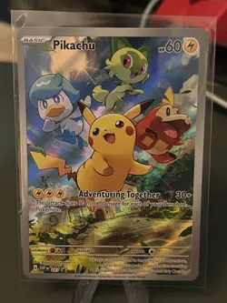Pikachu 027 Sv: Scarlet & Violet Promo Cards Holo - Image 1